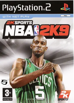 NBA 2K9 box cover front